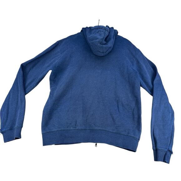 Derek Rose Hoodie Women’s Medium Blue Sweatshirt - Picture 2 of 9